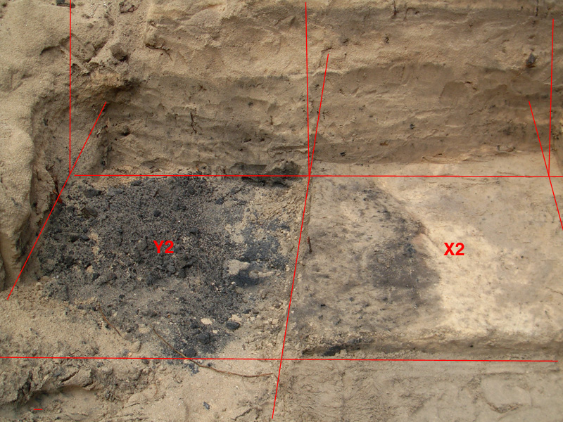 Y2 and X2 excavated