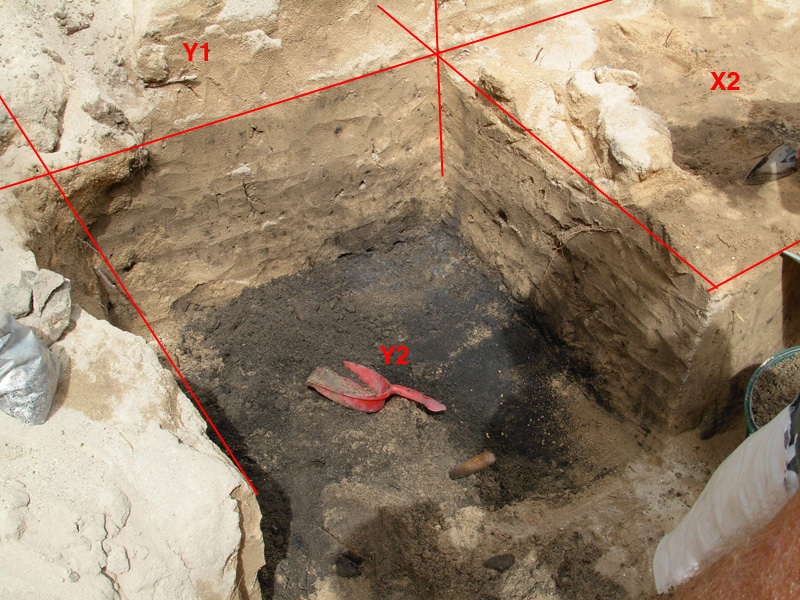 Y2 excavated